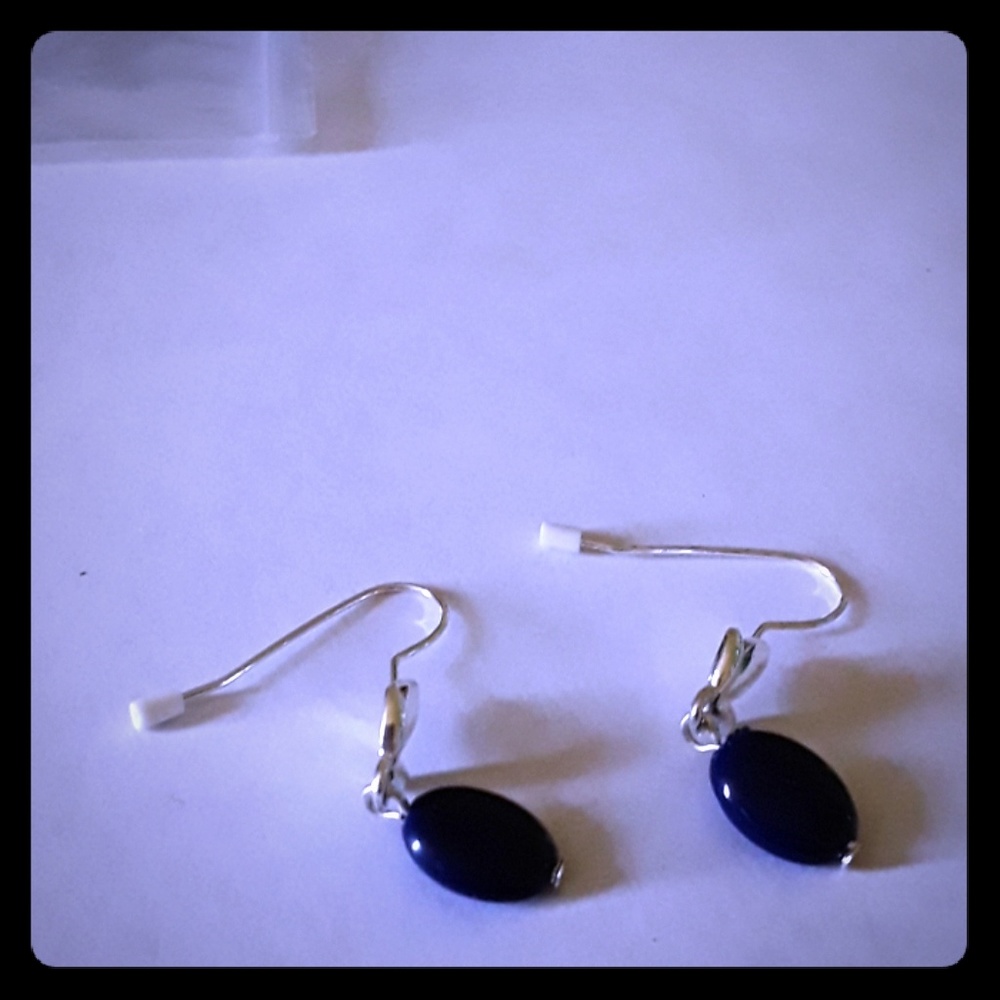 Blue earrings